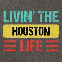 Houston Name Cotton Canvas Backpack