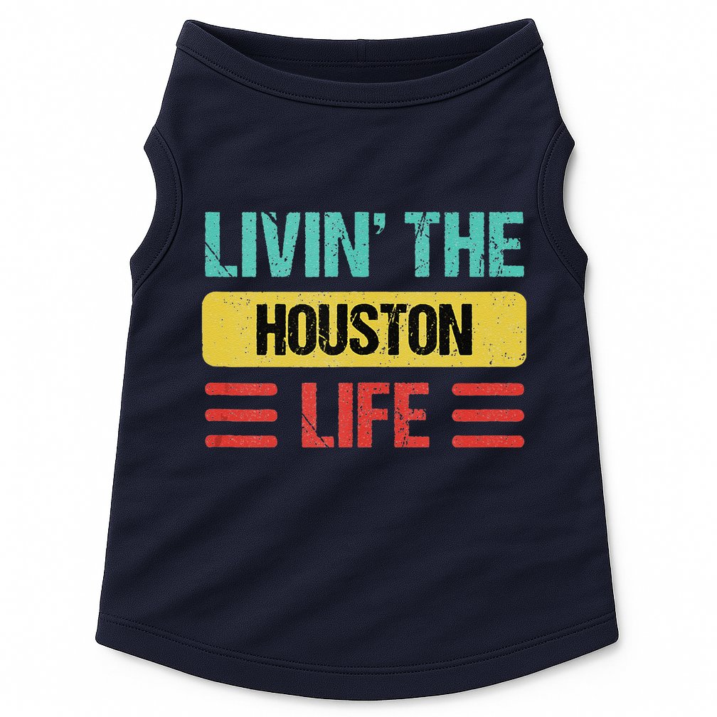 Houston Name Doggie Tank