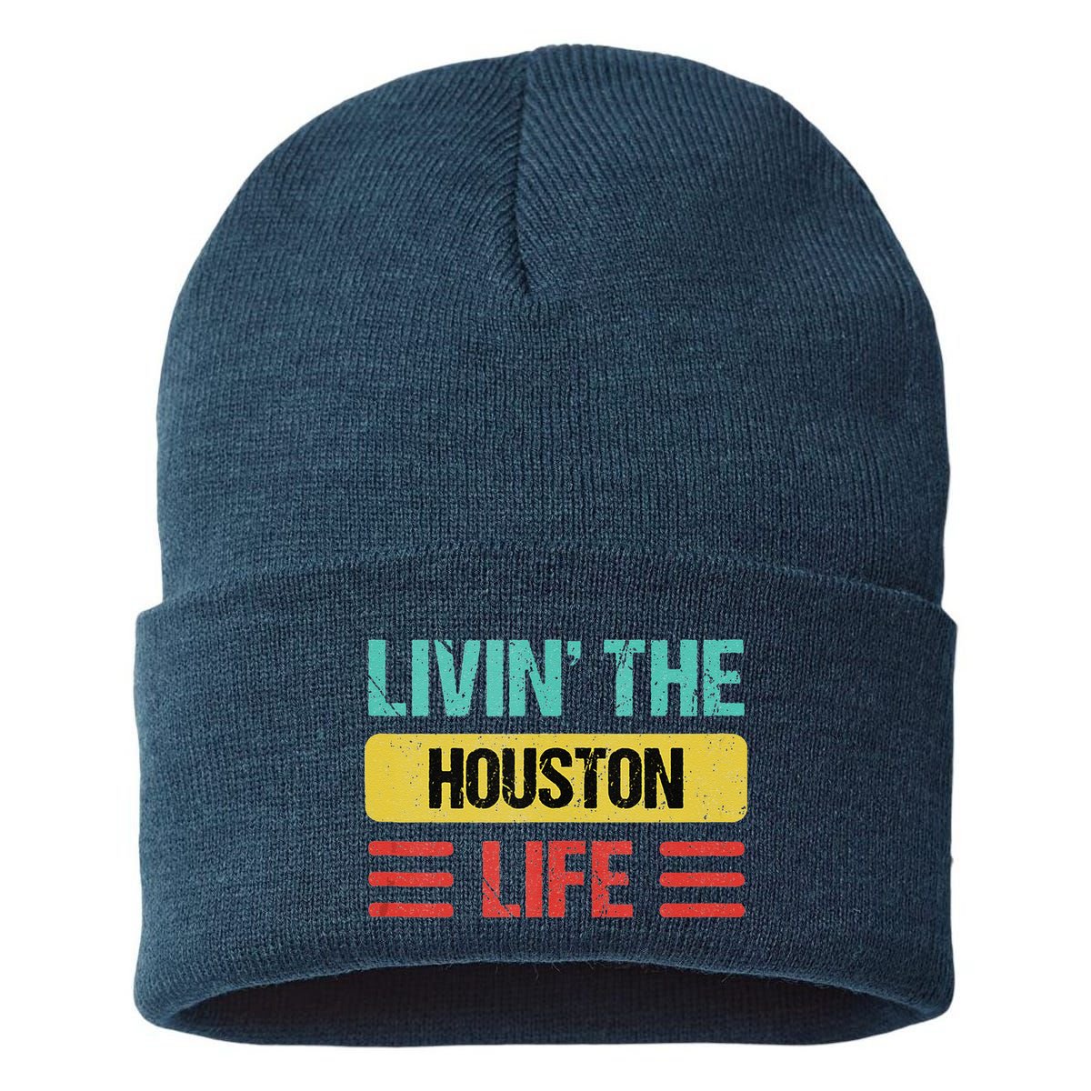 Houston Name Sustainable Knit Beanie