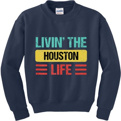 Houston Name Kids Sweatshirt