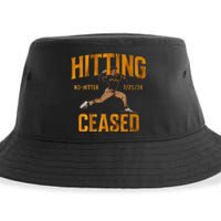 Hitting No Hitter Ceased Sustainable Bucket Hat