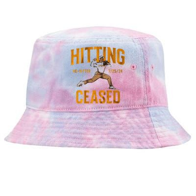 Hitting No Hitter Ceased Tie-Dyed Bucket Hat