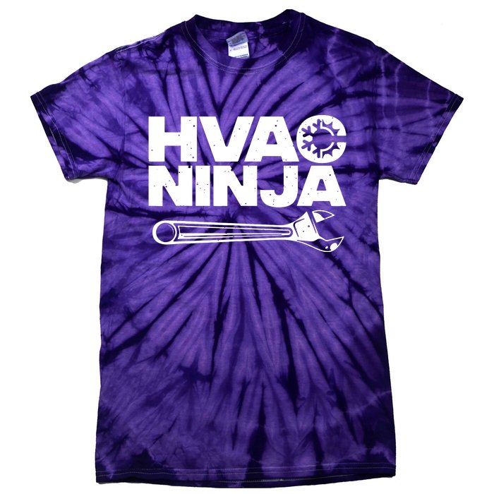 Hvac Ninja Tie-Dye T-Shirt