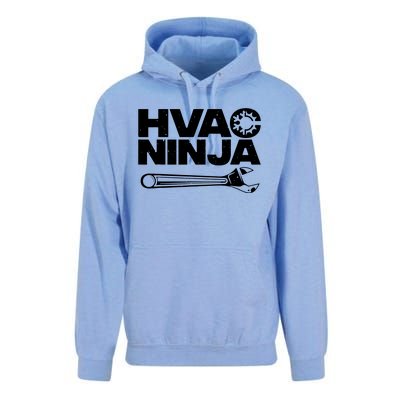 Hvac Ninja Unisex Surf Hoodie