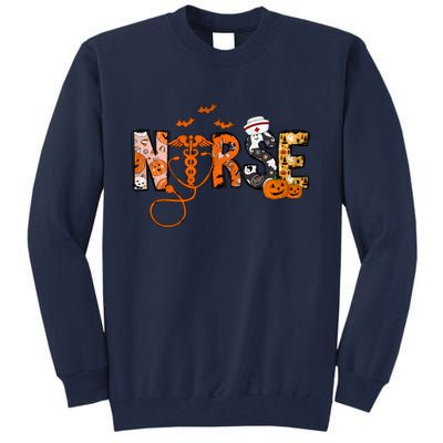 Halloween Nurse Halloween Tall Sweatshirt