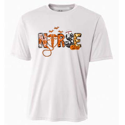 Halloween Nurse Halloween Cooling Performance Crew T-Shirt