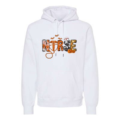 Halloween Nurse Halloween Premium Hoodie