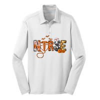 Halloween Nurse Halloween Silk Touch Performance Long Sleeve Polo