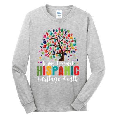 Happy National Hispanic Heritage Month Tall Long Sleeve T-Shirt