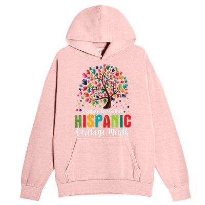 Happy National Hispanic Heritage Month Urban Pullover Hoodie