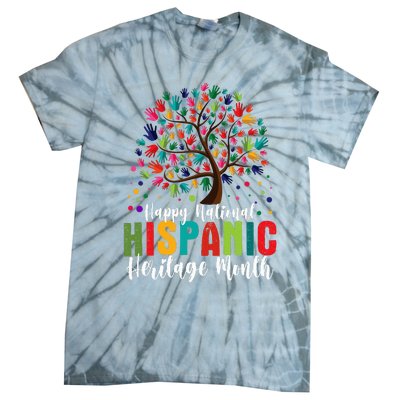 Happy National Hispanic Heritage Month Tie-Dye T-Shirt