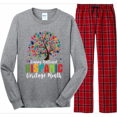 Happy National Hispanic Heritage Month Long Sleeve Pajama Set