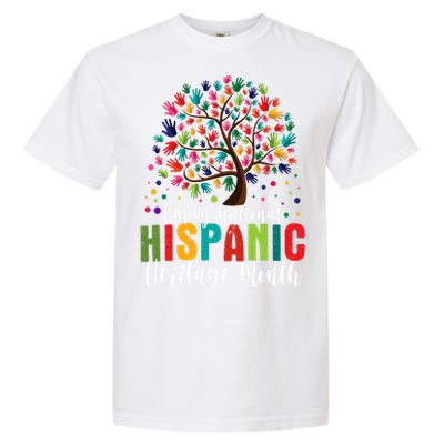 Happy National Hispanic Heritage Month Garment-Dyed Heavyweight T-Shirt