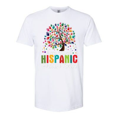 Happy National Hispanic Heritage Month Softstyle® CVC T-Shirt