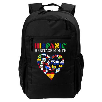 Happy National Hispanic Heritage Month All Countries Backpack