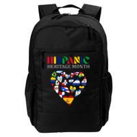 Happy National Hispanic Heritage Month All Countries Daily Commute Backpack