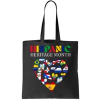 Happy National Hispanic Heritage Month All Countries Tote Bag