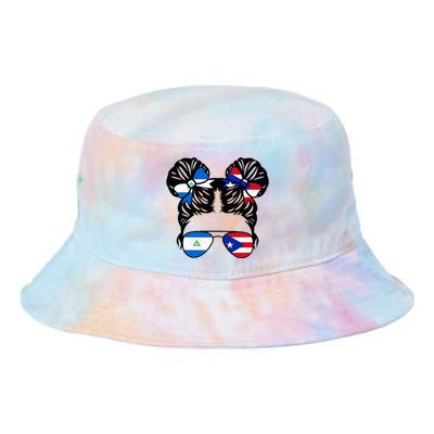 Half Nicaraguan Half Puerto Rican Girl Nicaragua Kids Tie Dye Newport Bucket Hat