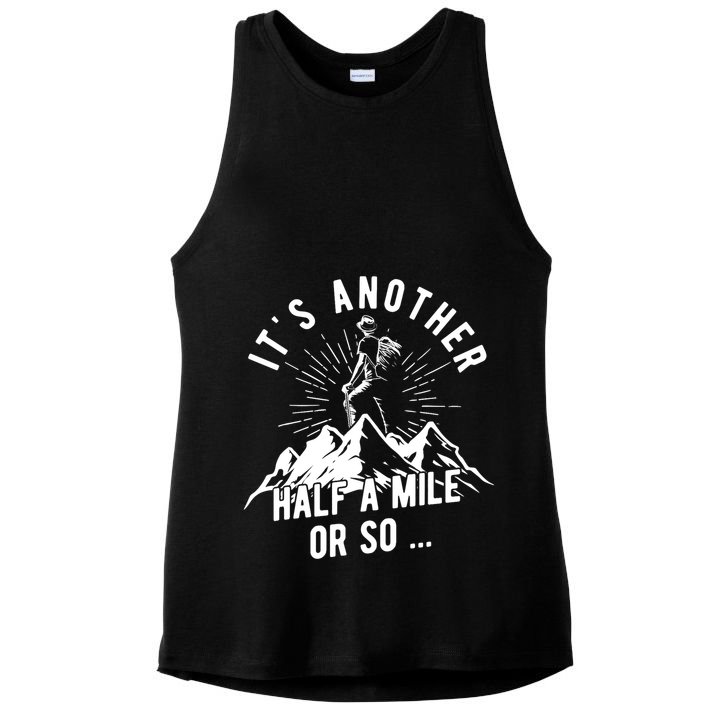 Hiking Nature Hike Hiker Outdoor Funny Hiking Ladies PosiCharge Tri-Blend Wicking Tank