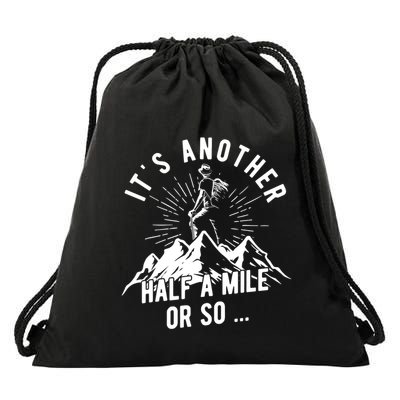 Hiking Nature Hike Hiker Outdoor Funny Hiking Drawstring Bag