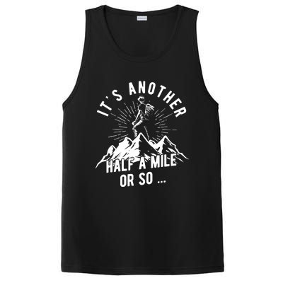 Hiking Nature Hike Hiker Outdoor Funny Hiking PosiCharge Competitor Tank