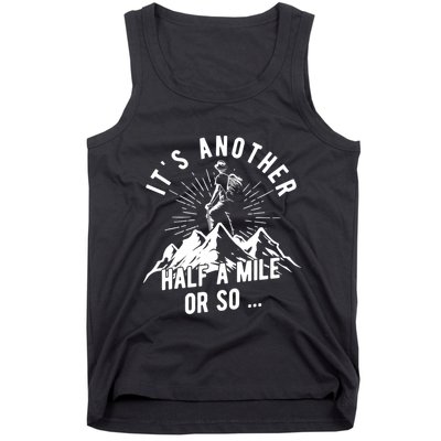 Hiking Nature Hike Hiker Outdoor Funny Hiking Tank Top
