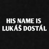 His Name Is Lukas Dostal Ladies PosiCharge Tri-Blend Wicking Tank