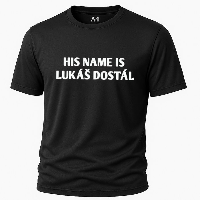 His Name Is Lukas Dostal Performance Shirt