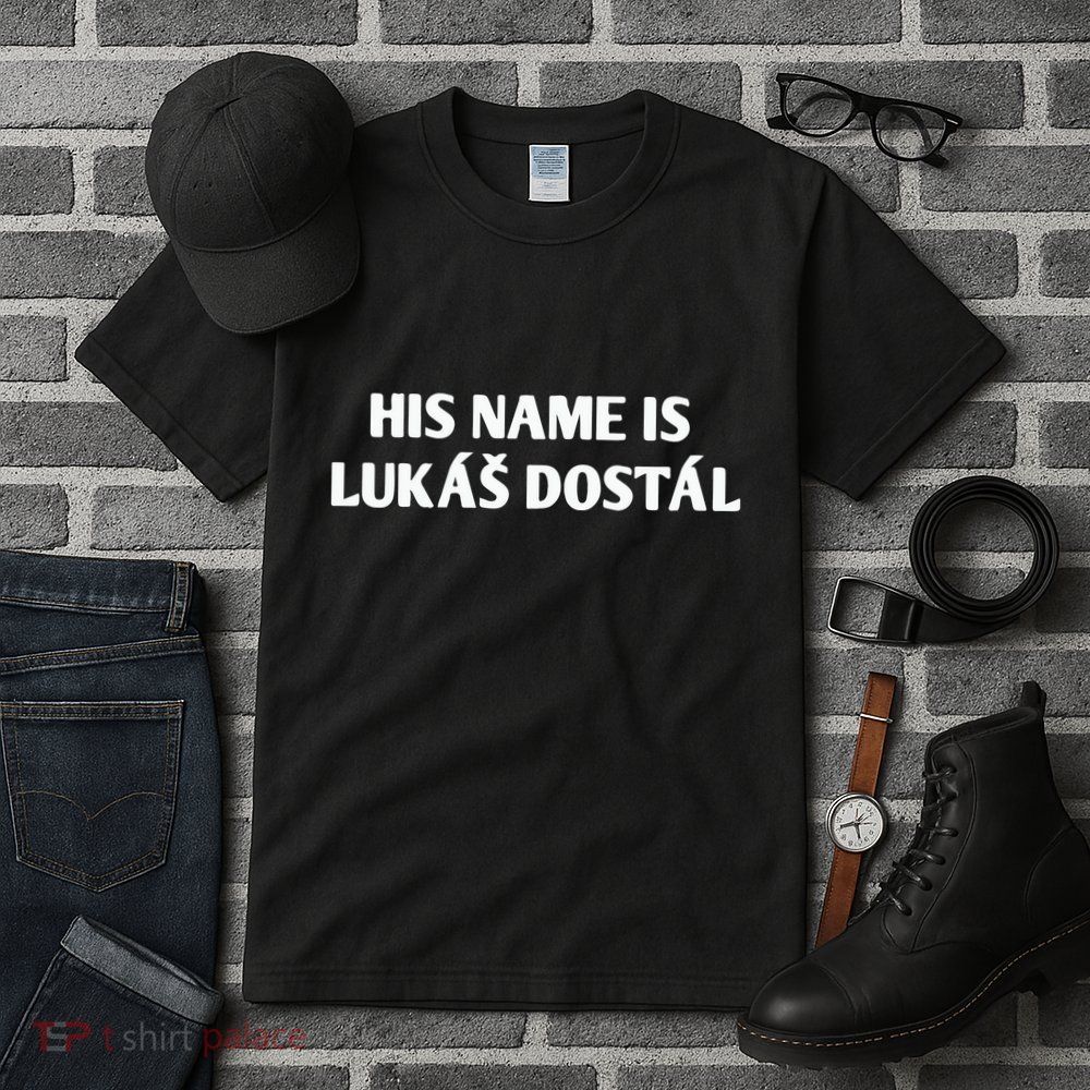 His Name Is Lukas Dostal Tall T-Shirt