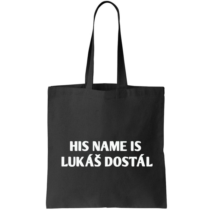 His Name Is Lukas Dostal Bag