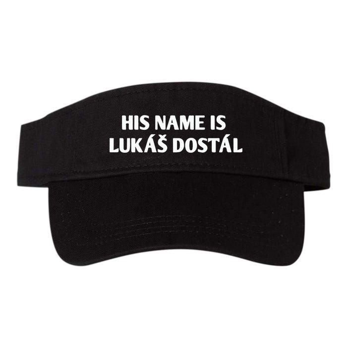 His Name Is Lukas Dostal Visor