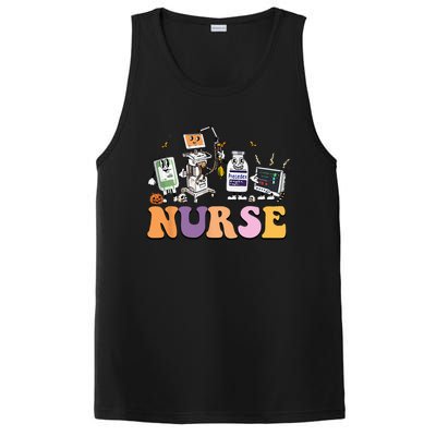 Halloween Nurse Icu Nicu Nurse Er Rn Picu Nursing PosiCharge Competitor Tank