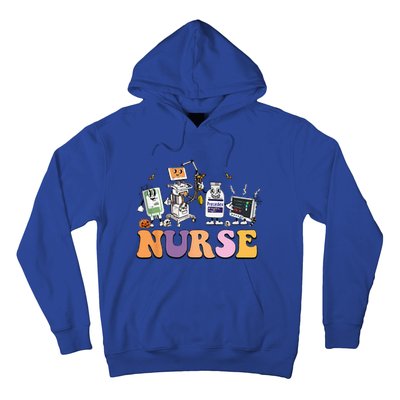 Halloween Nurse Icu Nicu Nurse Er Rn Picu Nursing Hoodie