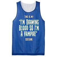 Halloween Nurse Im Drawing Blood So I Must Be A Vampire Meaningful Gift Mesh Reversible Basketball Jersey Tank