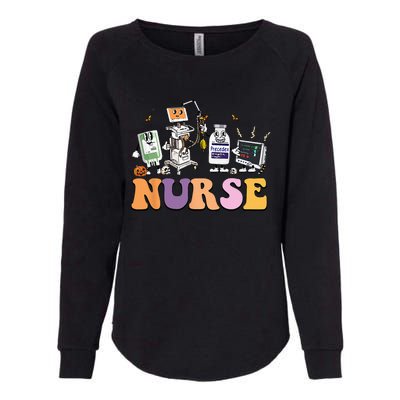 Halloween Nurse Icu Nicu Nurse Er Rn Picu Nursing Womens California Wash Sweatshirt