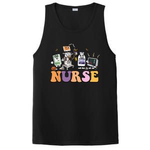 Halloween Nurse Icu Nicu Nurse Er Rn Picu Nursing PosiCharge Competitor Tank