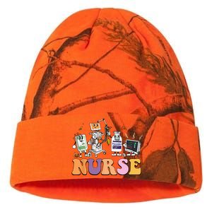 Halloween Nurse Icu Nicu Nurse Er Rn Picu Nursing Kati Licensed 12" Camo Beanie