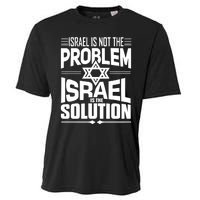 Hananya Naftali Israel Is Not The Problem Israel Solution Cooling Performance Crew T-Shirt