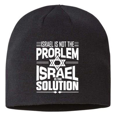 Hananya Naftali Israel Is Not The Problem Israel Solution Sustainable Beanie