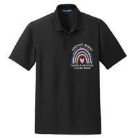 Hospice Nurse I Work In Heaven's Waiting Room Nursing Day Dry Zone Grid Polo