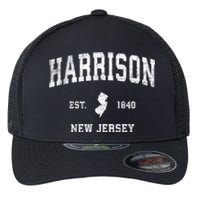 Harrison New Jersey Nj Vintage Sports Flexfit Unipanel Trucker Cap