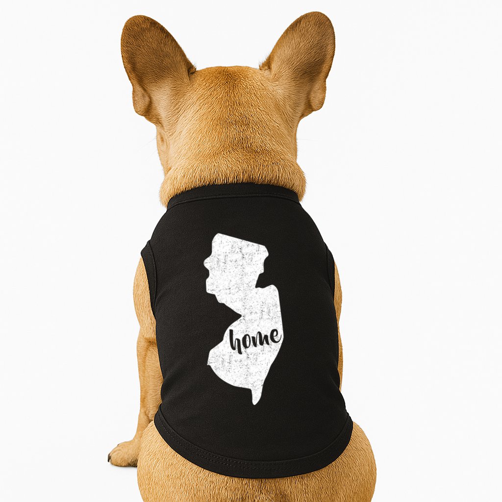New Jersey Home State Doggie Tank