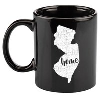 New Jersey Home State 11oz C Handle Ceramic Mug