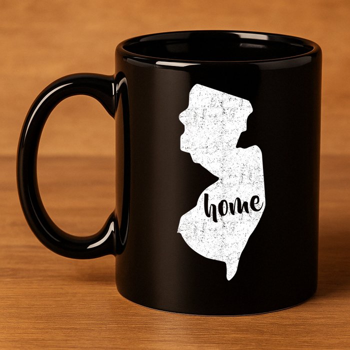 New Jersey Home State 11oz C Handle Ceramic Mug