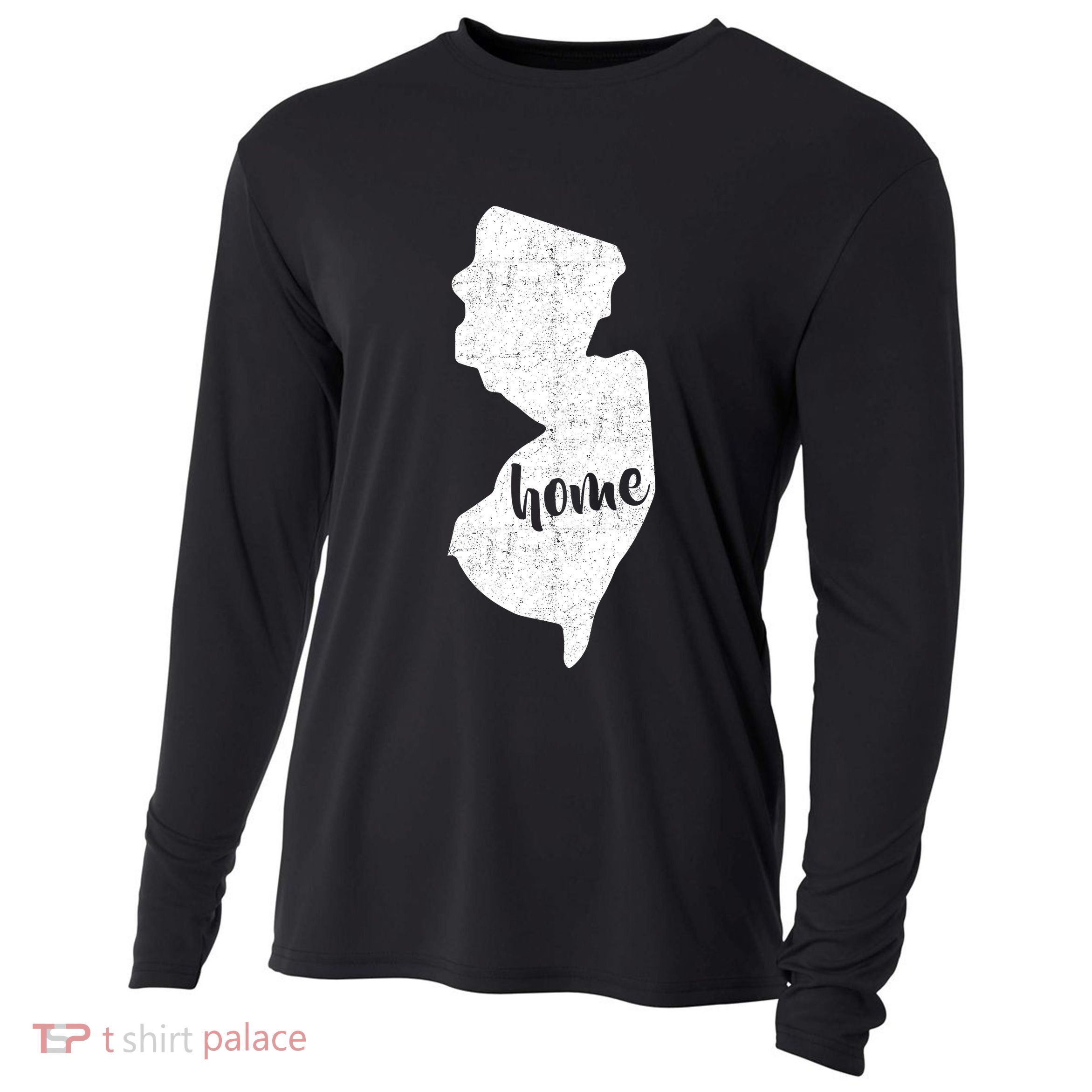 New Jersey Home State Cooling Performance Long Sleeve Crew