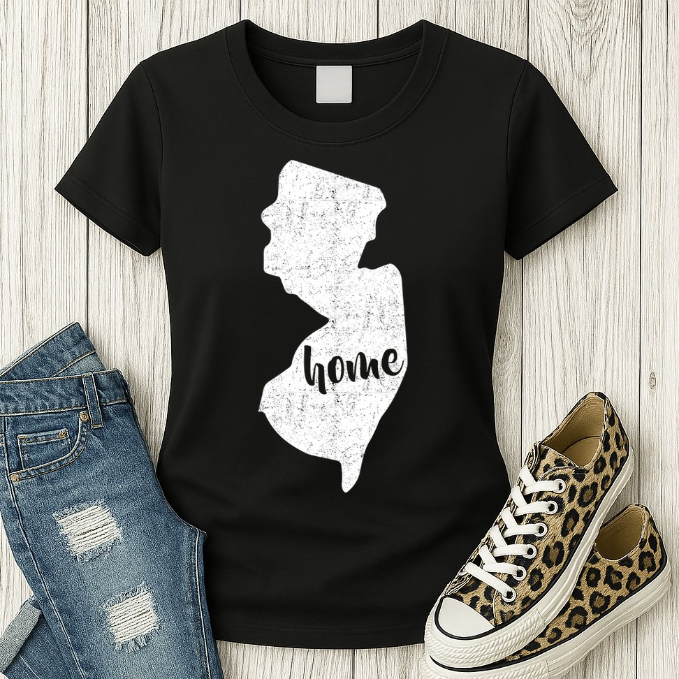 New Jersey Home State Womens T-Shirt