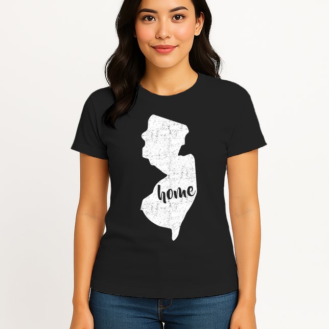 New Jersey Home State Womens T-Shirt