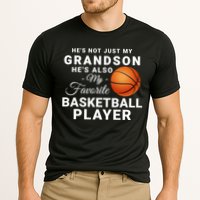 He's Not Just My Grandson He's Favorite Basketball Player Cooling Performance Crew T-Shirt