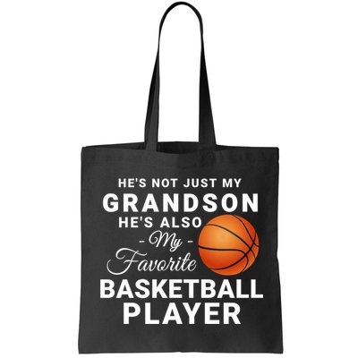 He's Not Just My Grandson He's Favorite Basketball Player Bag