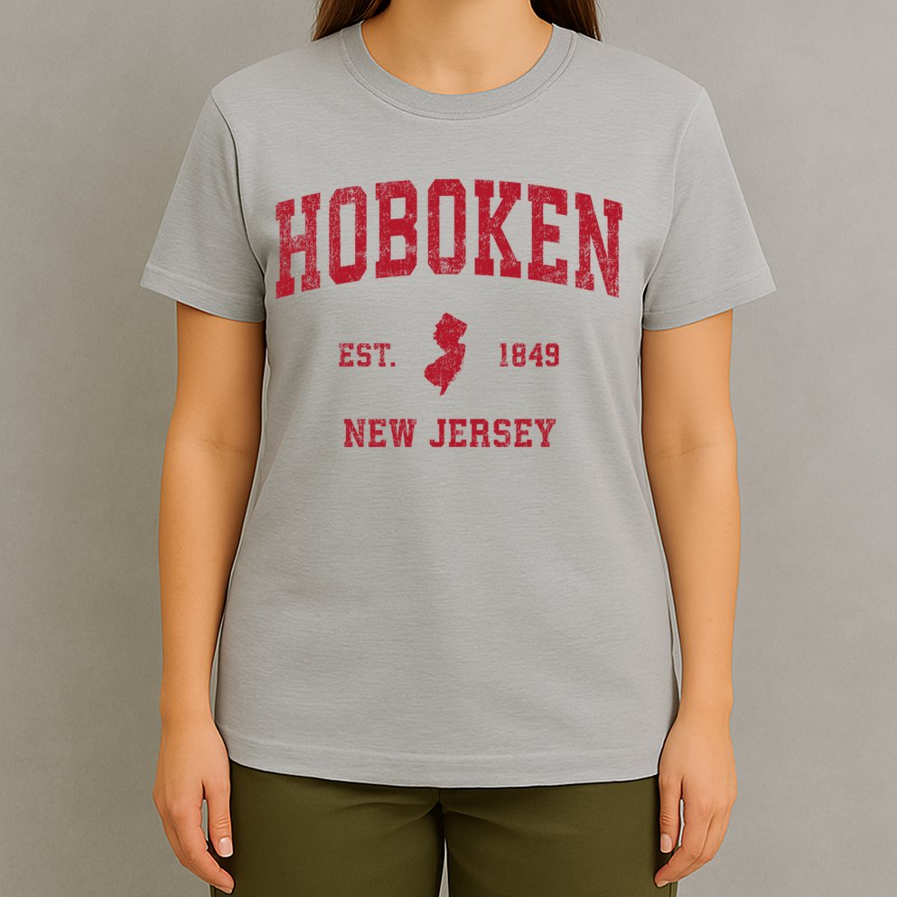 Hoboken New Jersey Nj Vintage Sports T-Shirt